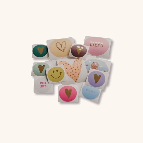Stickers - Stickermix 12 stuks