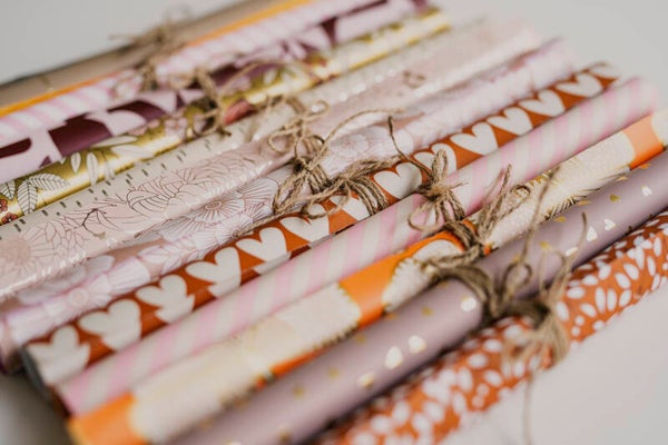 Inpakpapier - Voordeelpakket 5 rolletjes