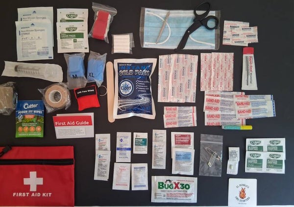 MINI TRAUMA KIT $35.00 PER KIT + SHIPPING AND TAX CALCULATED AT CHECKOUT