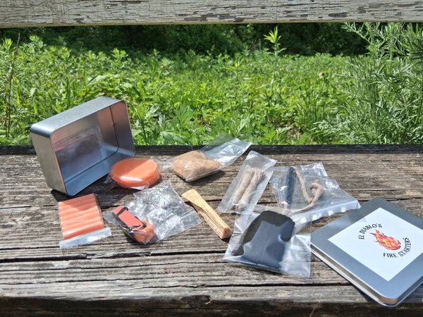 2ND 8 PIECE FIRE STARTER KIT + SHIPPING