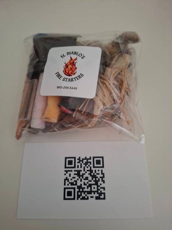 ASSORTED FIRE STARTERS FOR $12.00 + SHIPPING