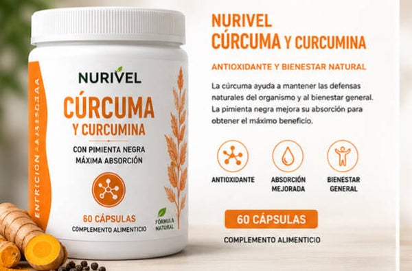 NURIVEL CÚRCUMA Y CURCUMINA