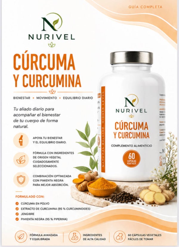 NURIVEL CÚRCUMA Y CURCUMINA