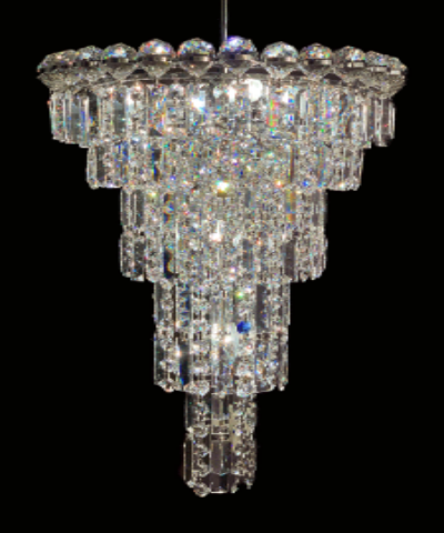 Nr A-2 - Waterval met Swarovski Kristallen- model Dining table No 1