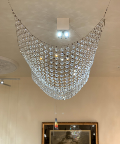 Nr A-20   Kristal-waaier luchter met Swarovski kristal No1