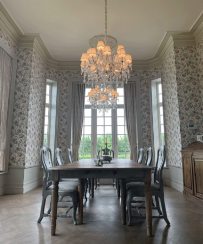 Nr A-15  Maria Theresia kroonluchter dia 80cm  met Swarovski kristal No 1