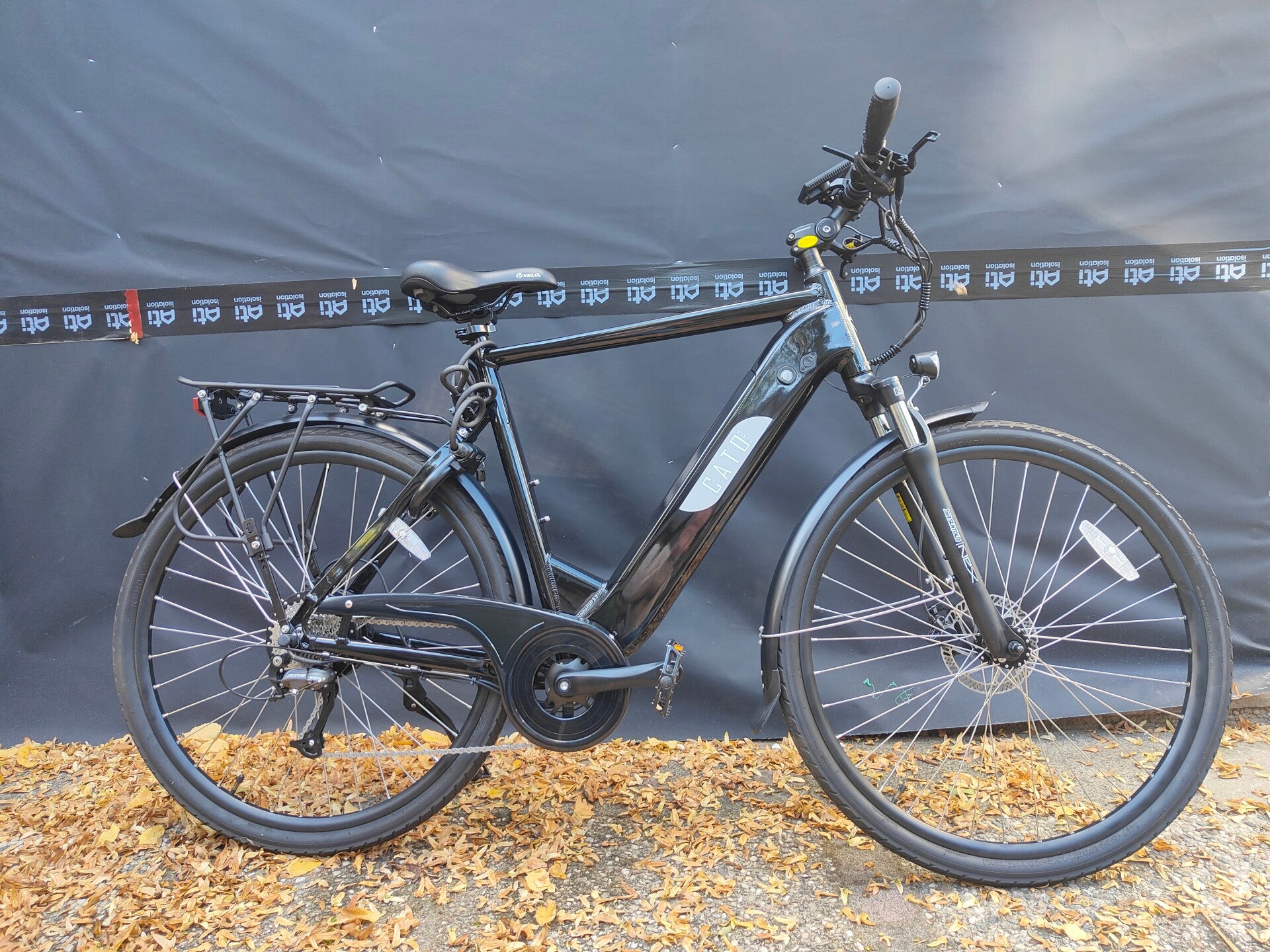 CATO urban cruiser | black shine | 57 cm en 61 cm