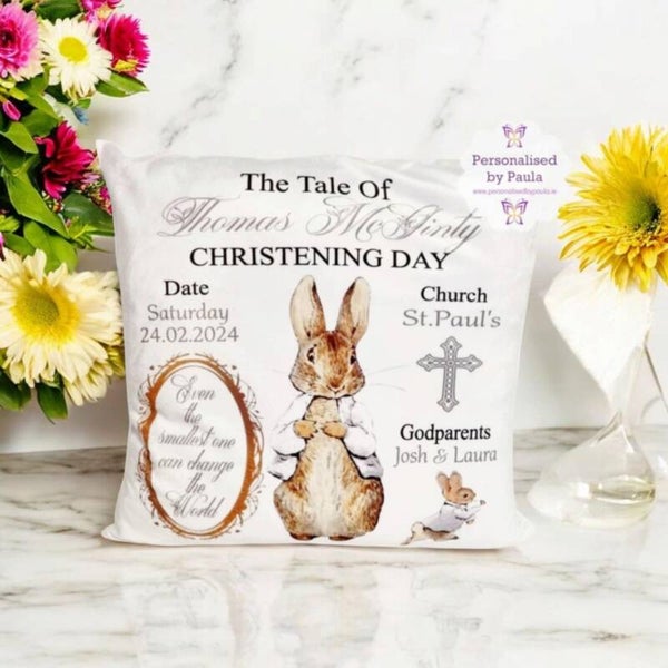 Christening Cushion