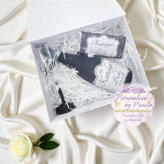 Personalised Debs Prosecco Box (Filled)