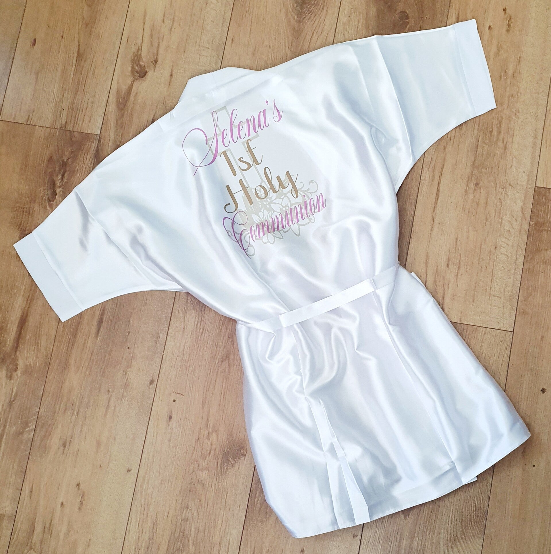 personalised communion robes
