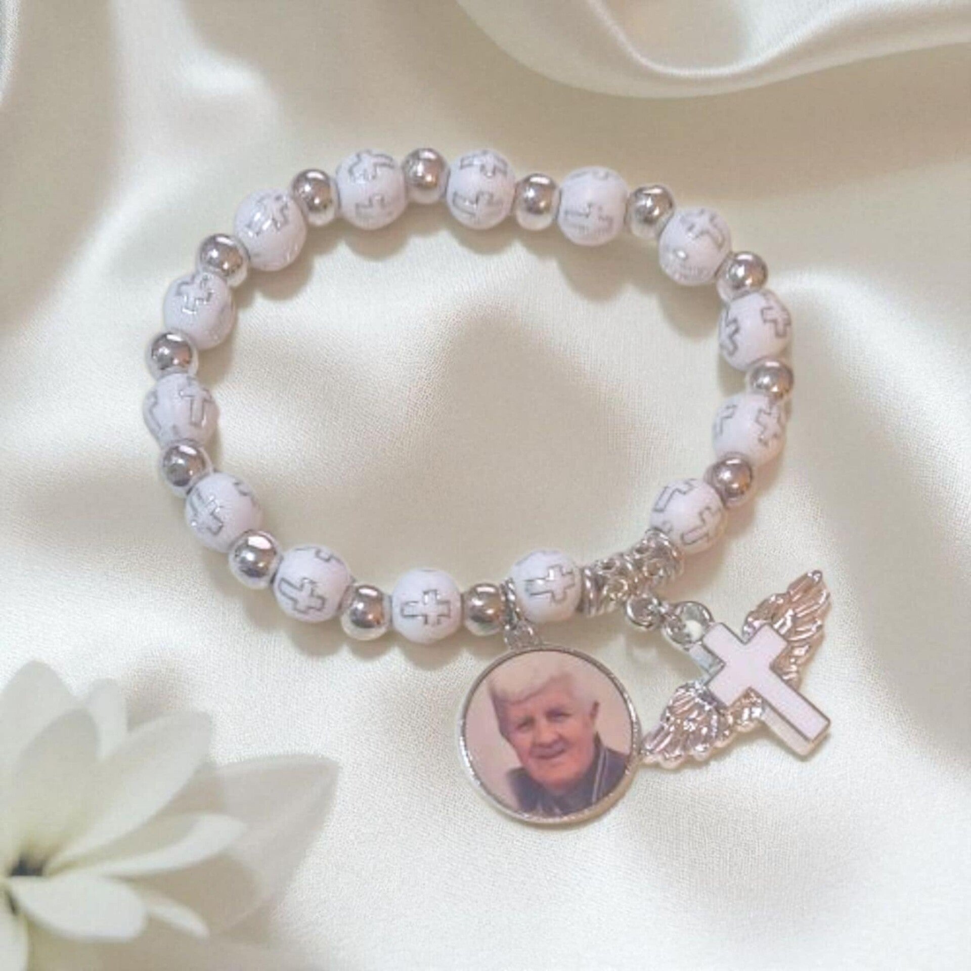 Rosary Bracelet - With Photo