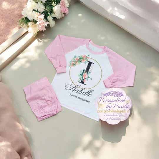 Junior Bridesmaid Pyjamas Cotton