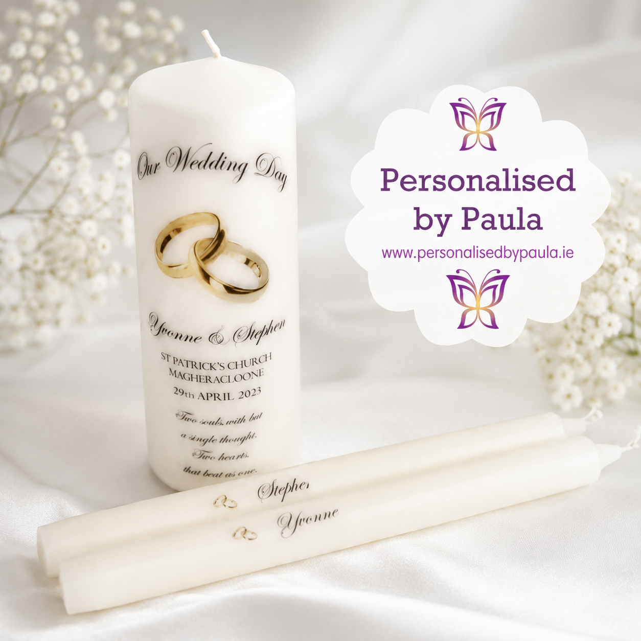 Wedding Candle Set