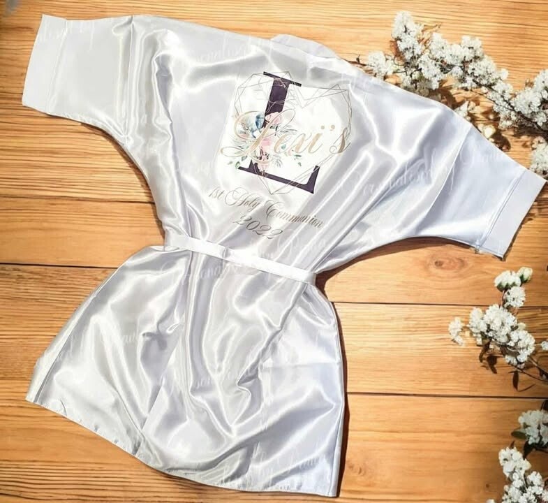 Communion and Confirmation Robe Satin