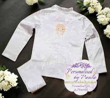 Communion and Confirmation  Long Pyjamas Satin (unisex)