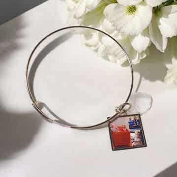 Square Photo Bracelet