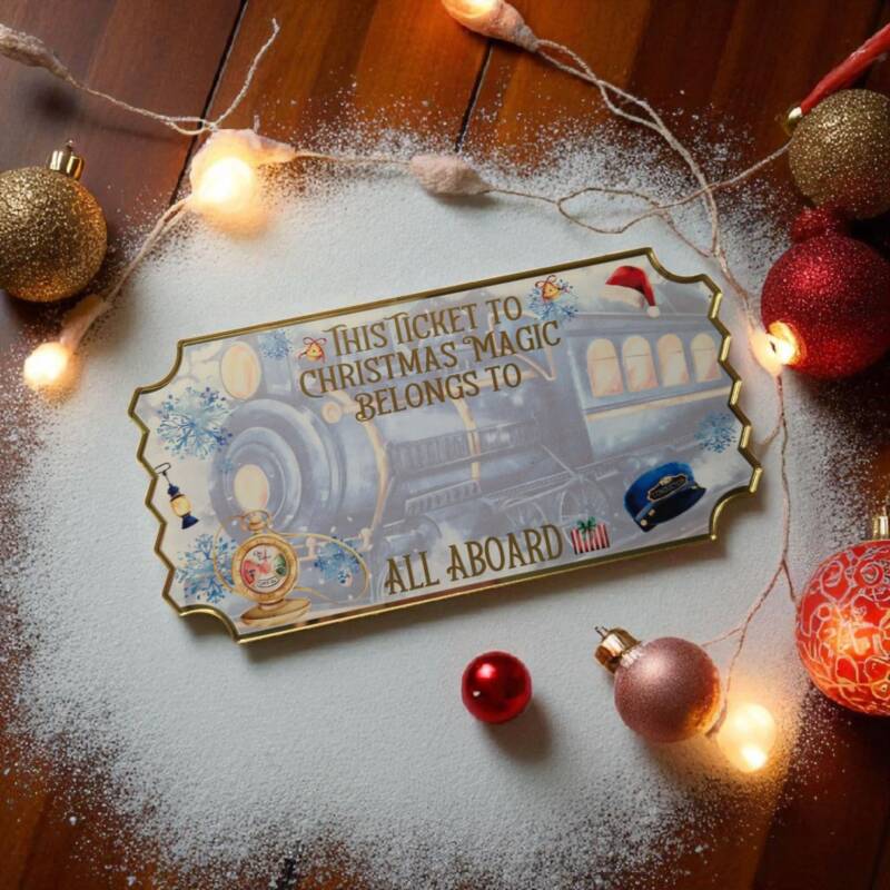Polar Express Christmas Magic Ticket