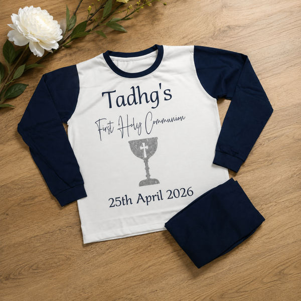 Communion and Confirmation Pyjamas -Navy