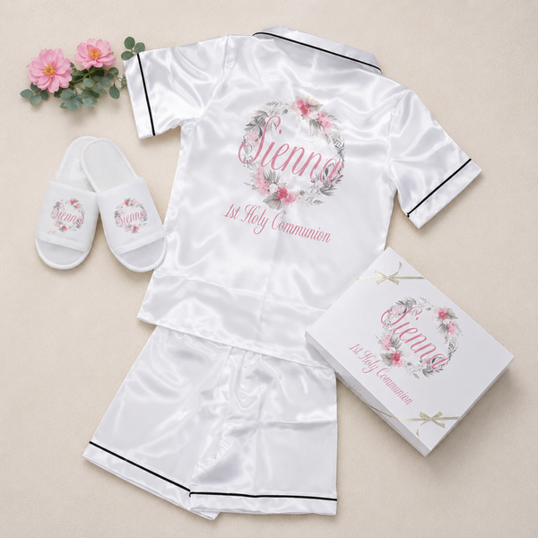 Communion and Confirmation Satin 2 piece set