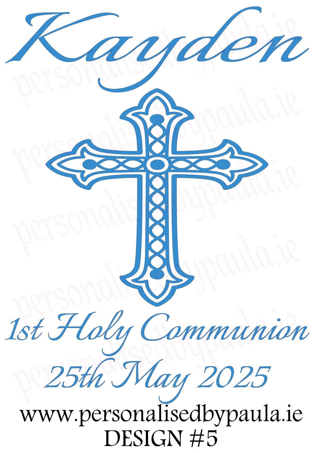 Personalised Communion & Confirmation
