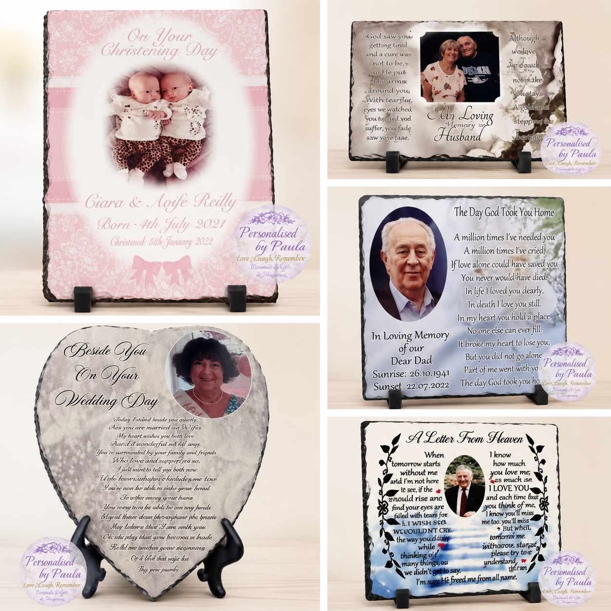 Personalised Slates