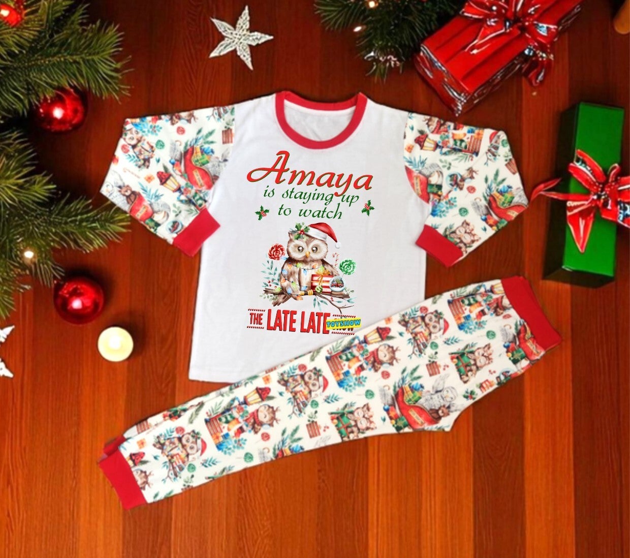 2025 Family Sizes Toy Show Pyjamas