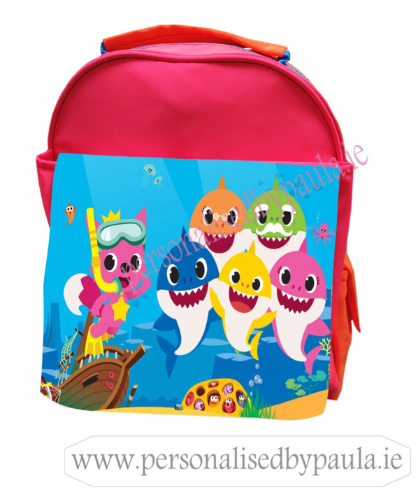 School bag Small Neon Pink & Orange