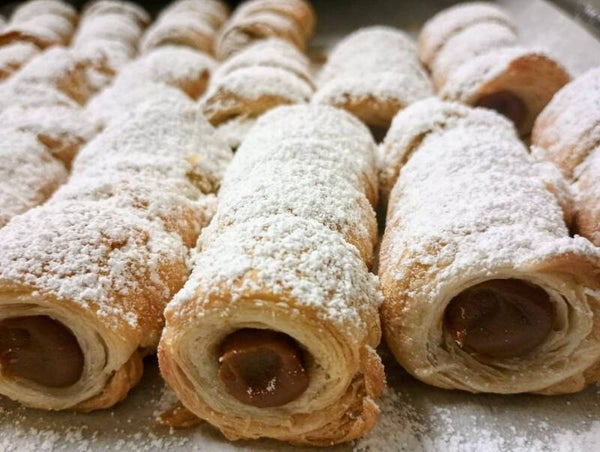 CAÑONCITO FILLED WITH DULCE DE LECHE (1DOZ)
