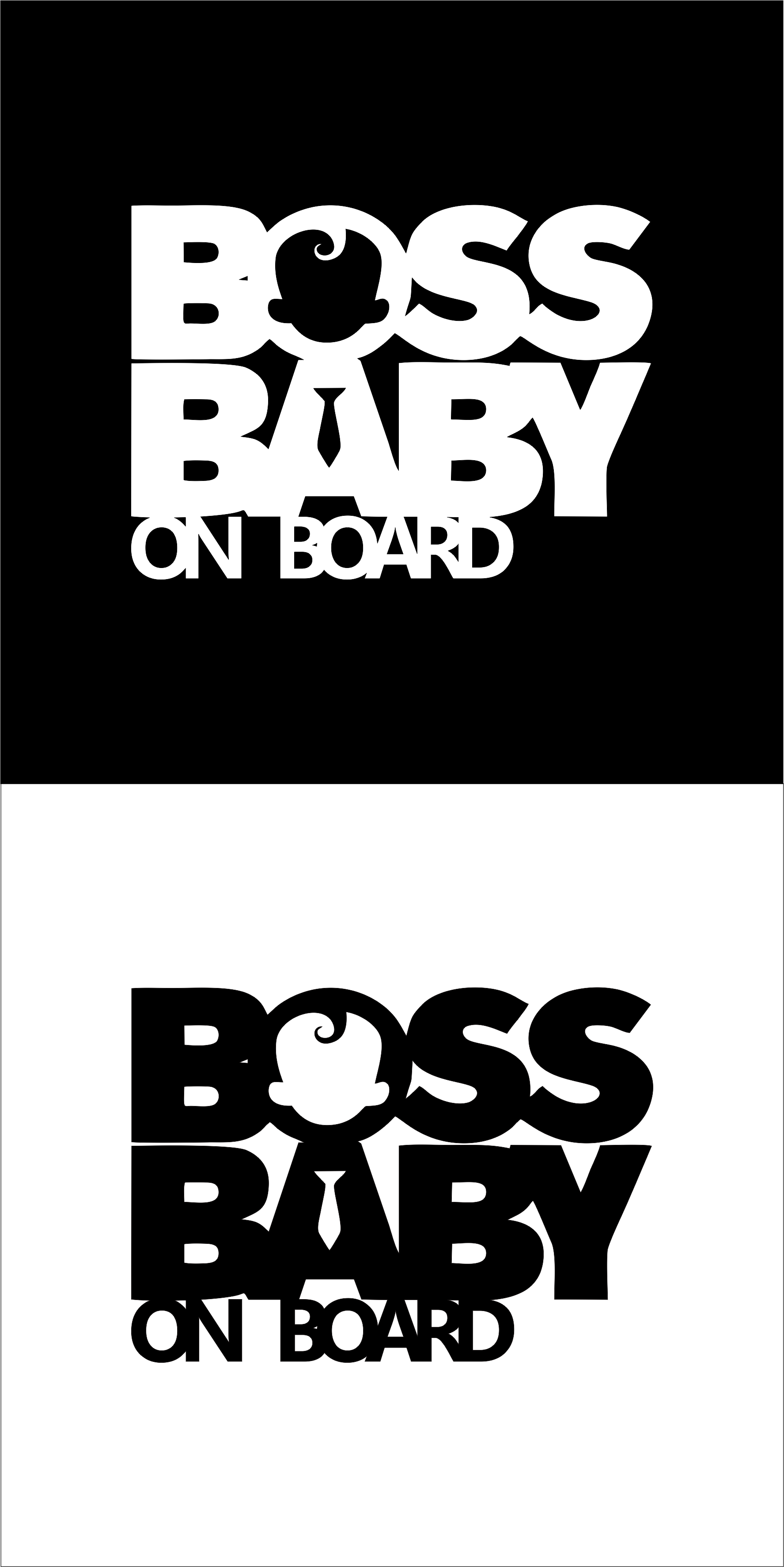 Sticker Baby boss