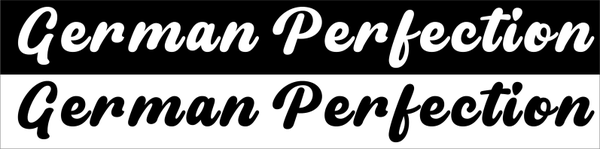 Sticker German Perfection