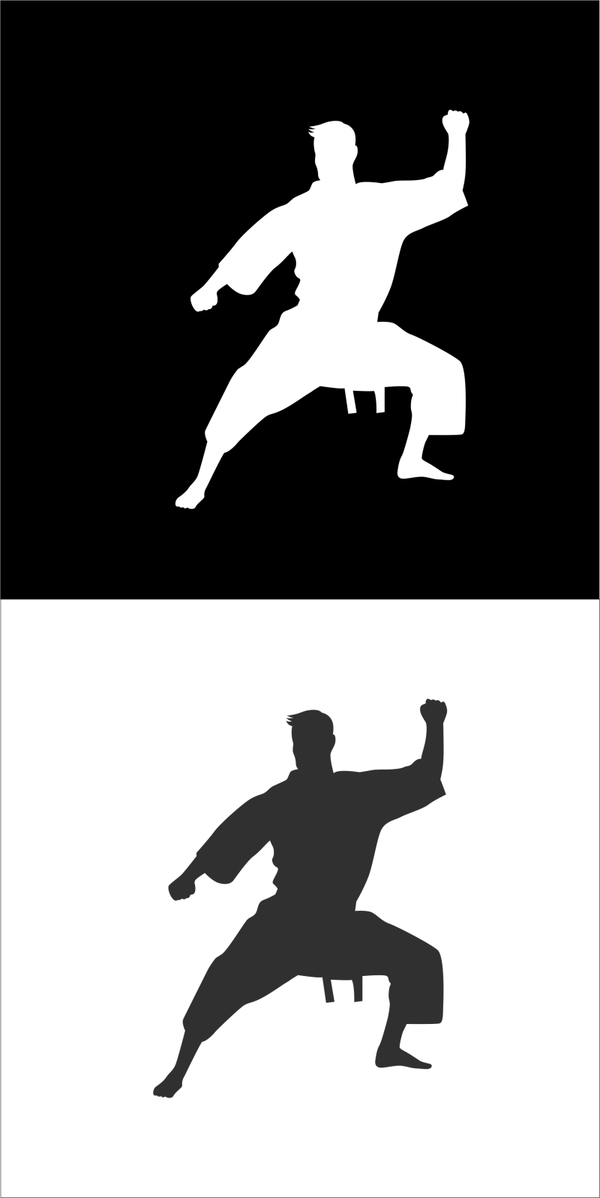 Karate Sticker 3