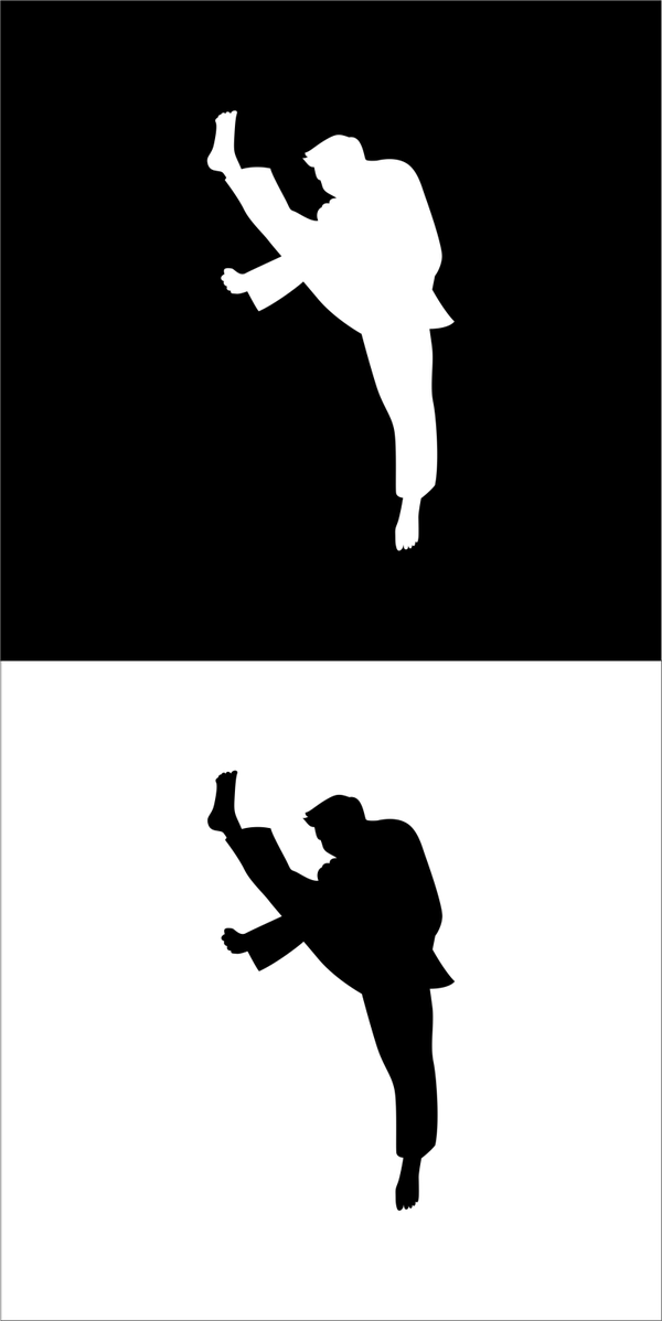 Karate Sticker 4