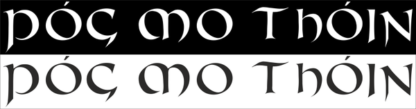 Sticker Póg Mo Thóin