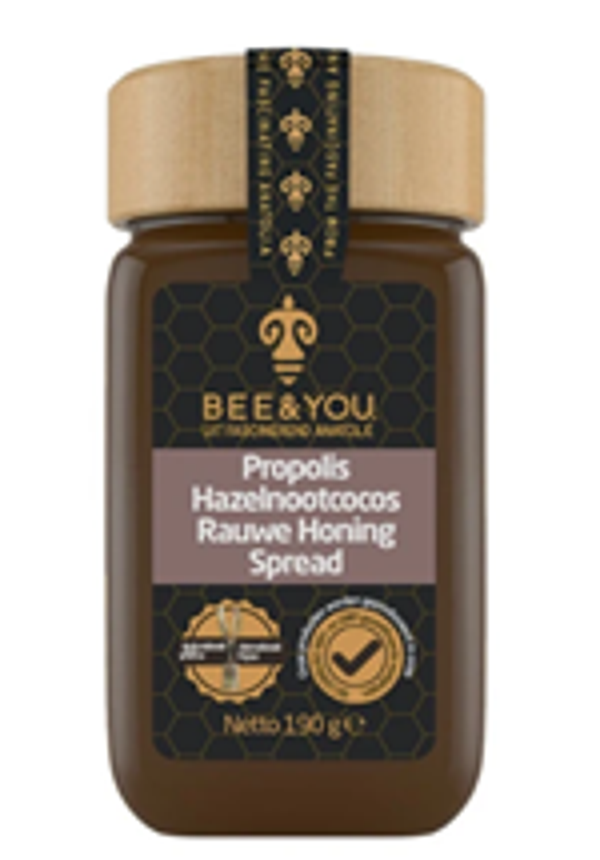 Propolis | Hazelnoot Cacao Biologische Rauwe Honing Spread