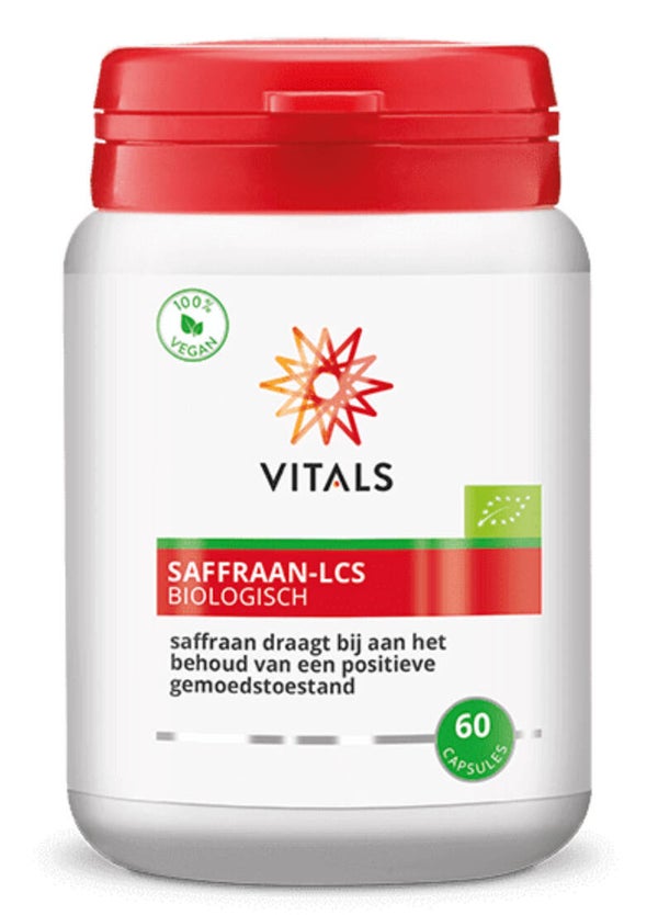 Vitals Saffraan - LCS Biologisch 60 capsules