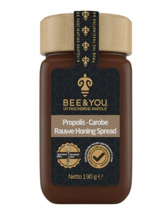 Propolis | Carobe Rauwe Honing Spread