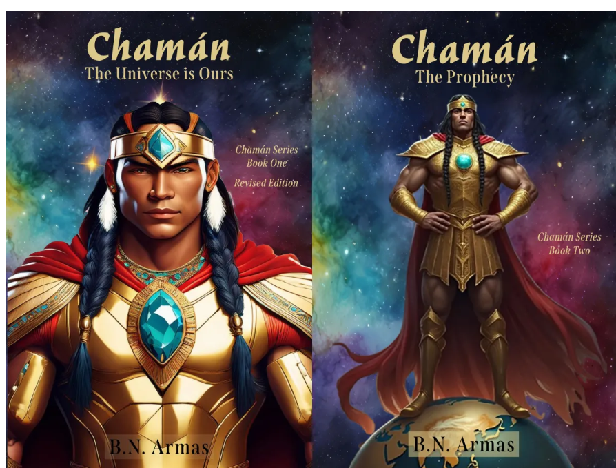 Series Package: Chamán Series Book One and Two (hardcover)