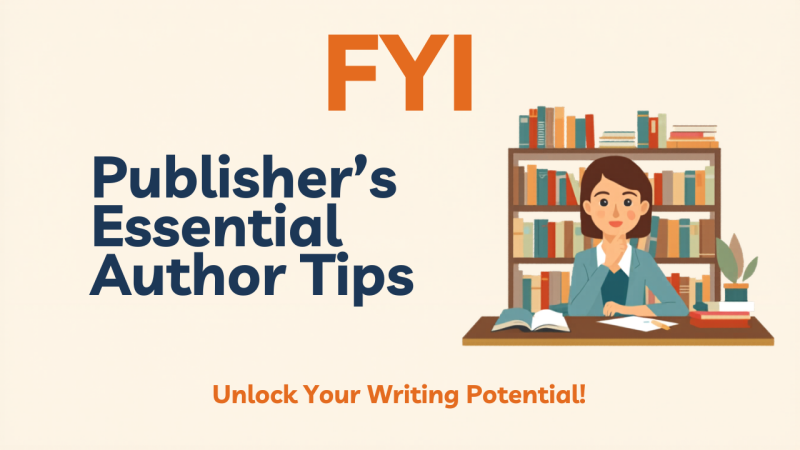 FYI - Publisher's Essential Author Tips - Unlock Your Writing Potential!