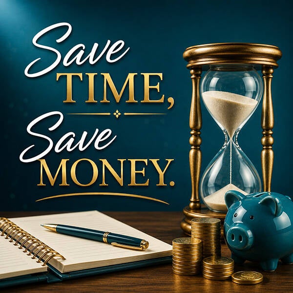 Save Time, Save Money