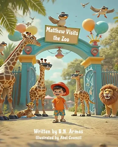 "Matthew Visits the Zoo" by B.N. Armas (paperback)