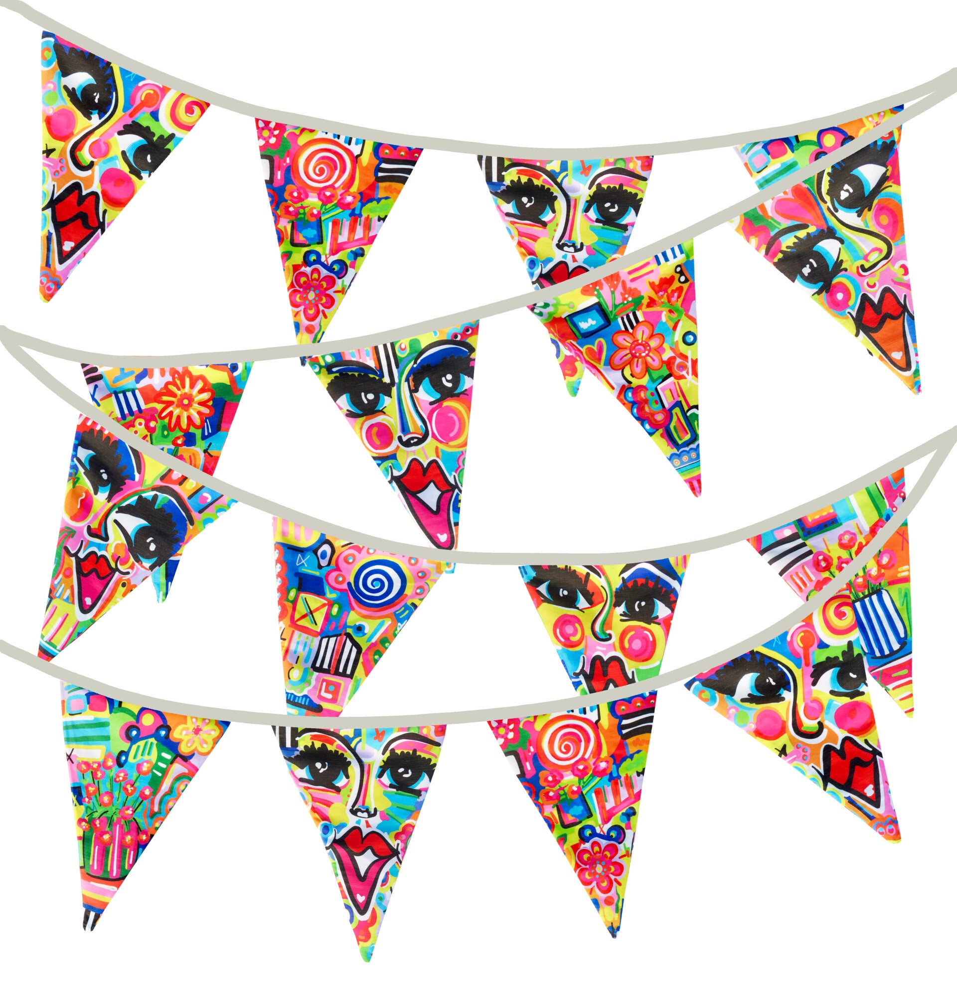 Pop Art - Stoffen slinger