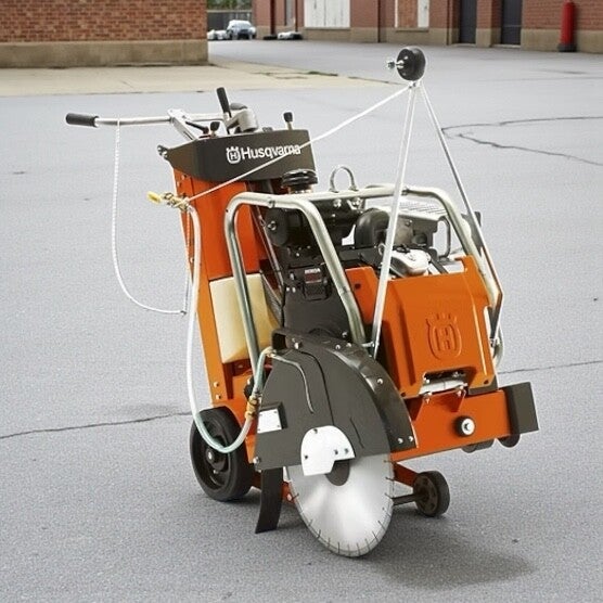 Gasoline powere concrete saw 14-18" depth