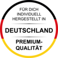 Gütesiegel Premium Qualität aus Deutschland