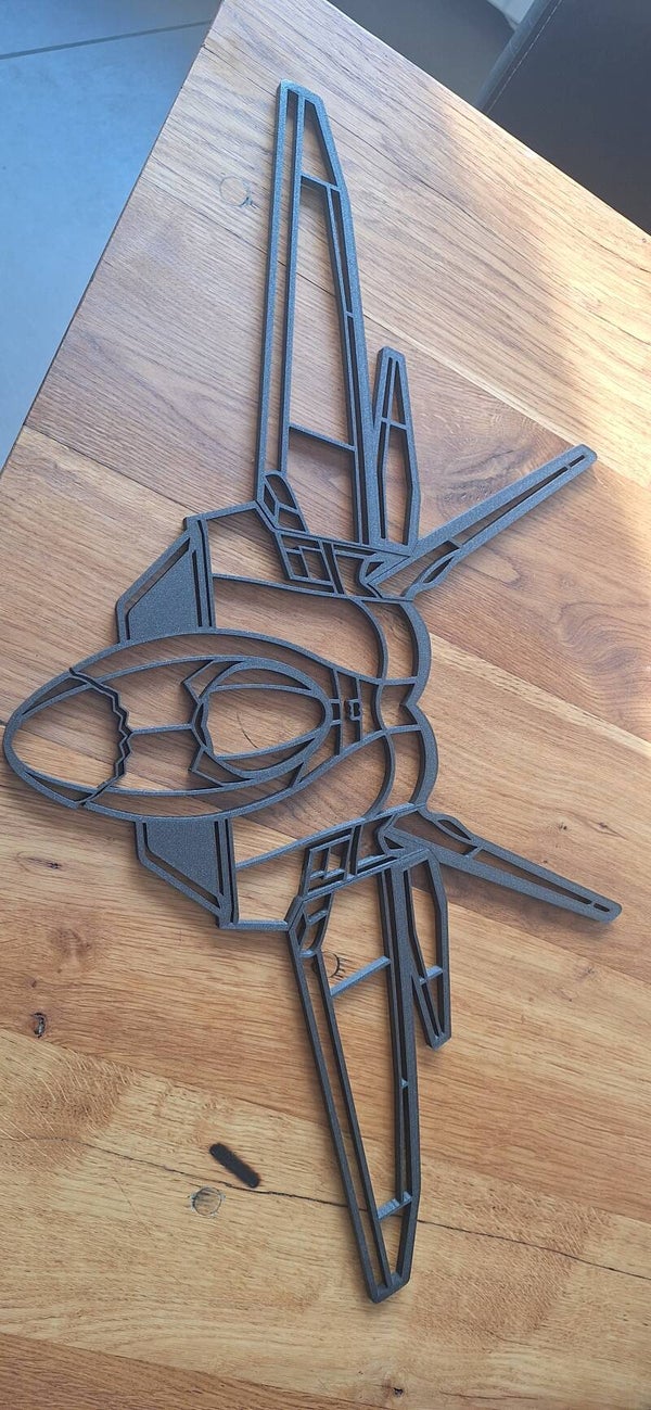 Wallart F22 Raptor jachtvliegtuig