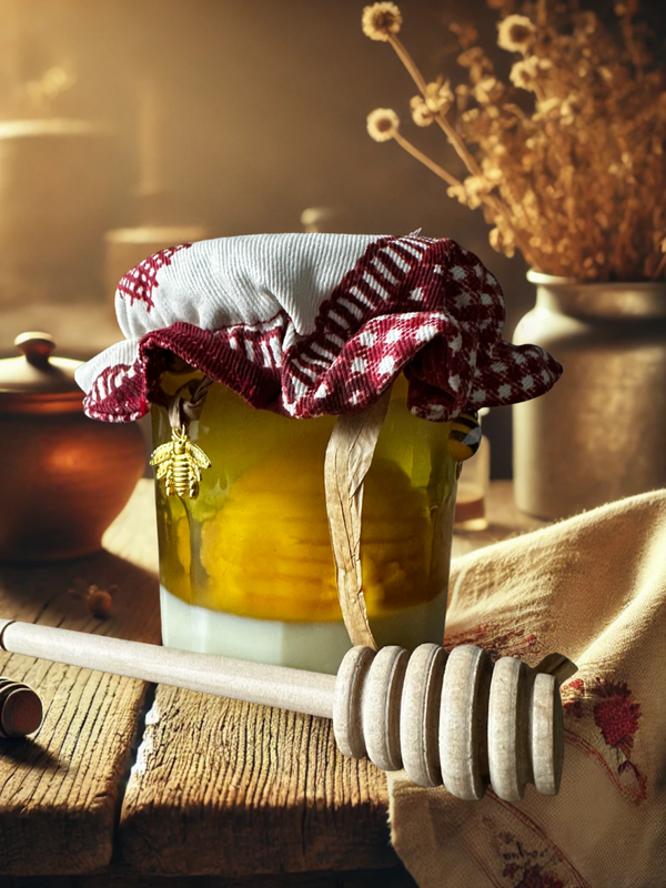 Bougie Cire & Miel – Édition Signature