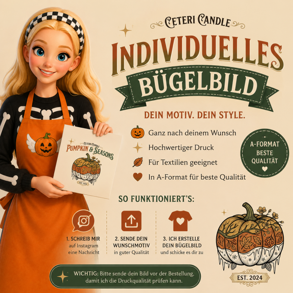 Individuelle Bügelbilder