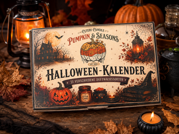Halloween-Kalender – 31 verschiedene Duftwachssorten 🎃🕯️