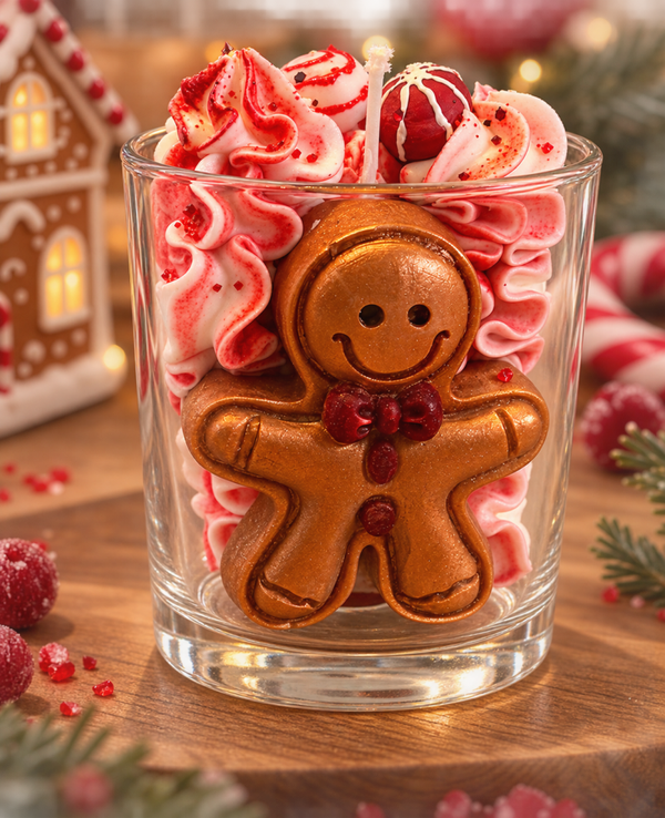 Little Red Gingerbread Hug ❤️🍪