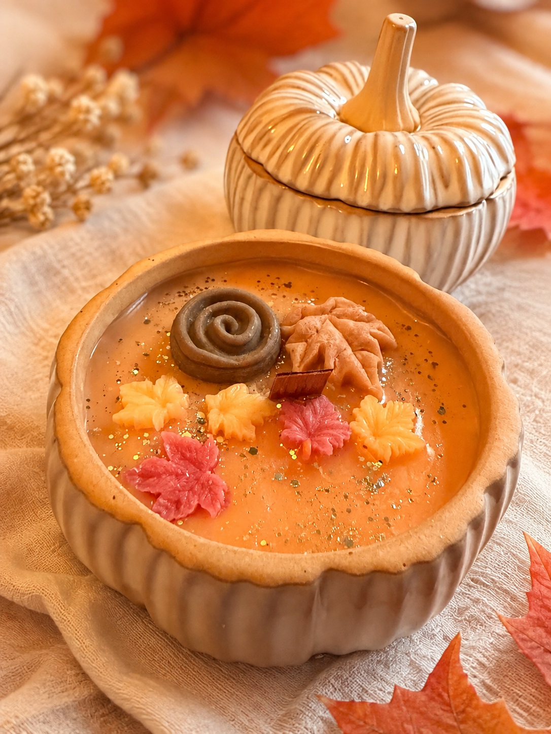 🎃 Fresh Towels Pumpkin | Duftkerze 300 ml