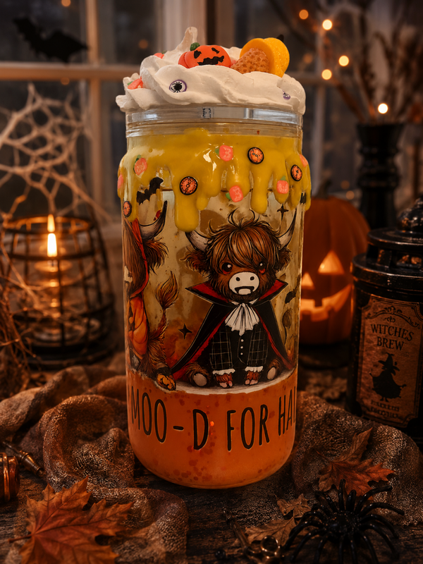 MOO-D for Halloween – Candy Tumbler 🎃🐮